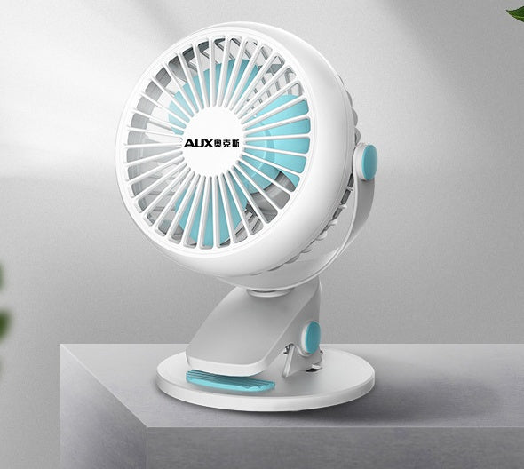 Mini Clip-on USB Desktop Fan