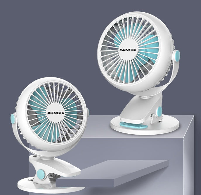 Mini Clip-on USB Desktop Fan