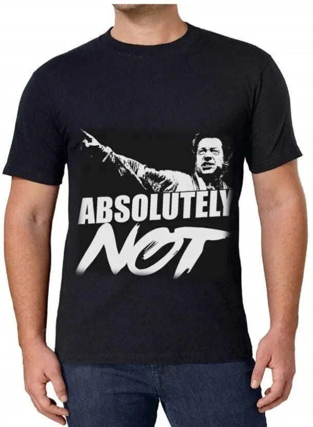 Pti Absolutely Not Pakistan Imran Khan T-Shirt