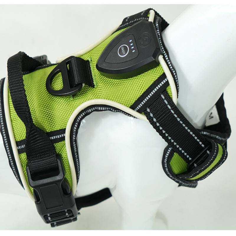 Dog GPSLed Light Positioner Chest Strap